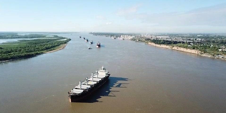 hidrovia buques rio parana